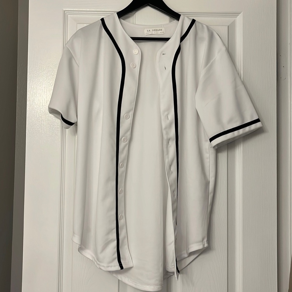 White and black jersey